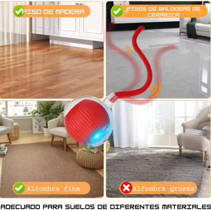 Bola Interactiva Rodante